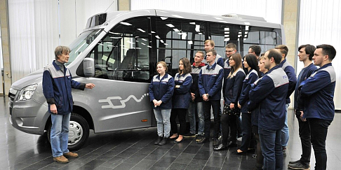 В Объединенном инженерном центре Горьковского автозавода создана инновационная система обучения талантливых студентов