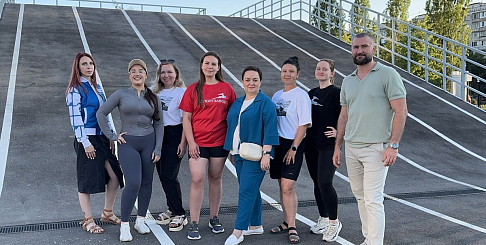 Амбассадоры Горьковского автозавода посетили спортивный комплекс «Чайка»