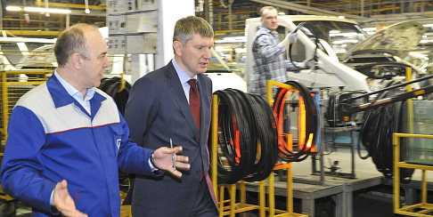 Министр экономического развития РФ Максим Решетников совершил рабочую поездку в Нижегородскую область