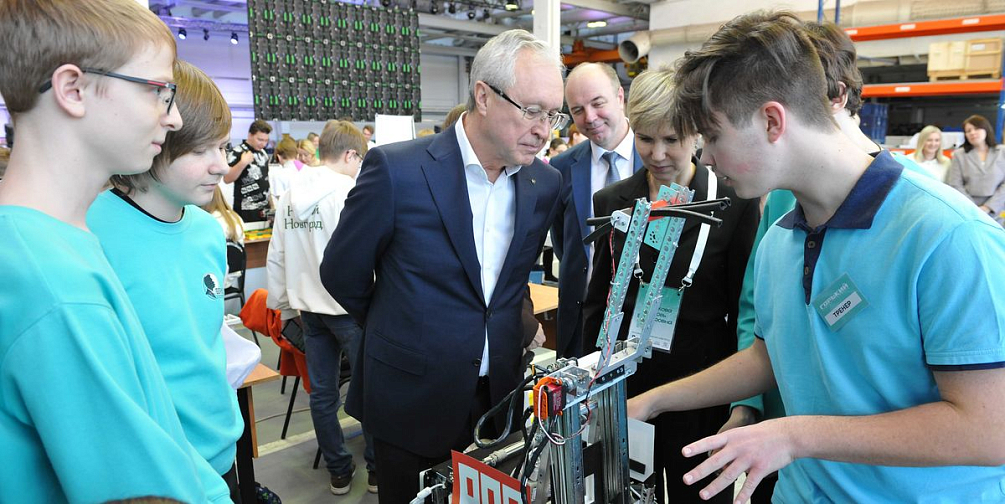 Школьники представили свои инженерные проекты на «ТехноФест-Нижний Новгород»