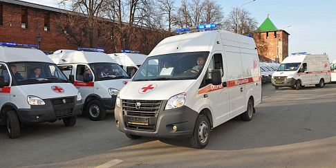 74 автомобиля марки «ГАЗ» пополнили автопарк службы скорой помощи Нижегородской области