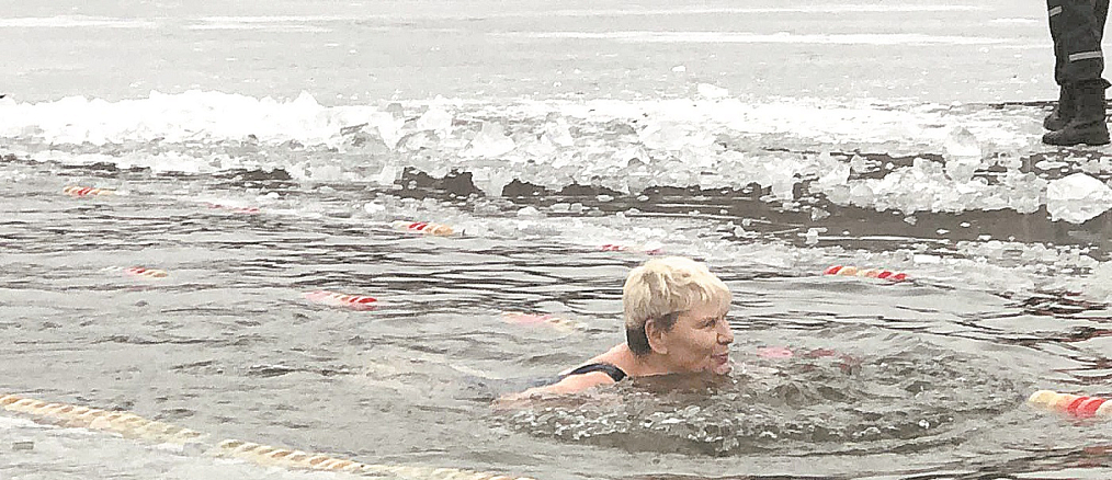 Ныряем в прорубь