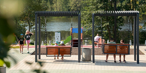 Скверы в поселках Нагулино и Гнилицы открылись после благоустройства.