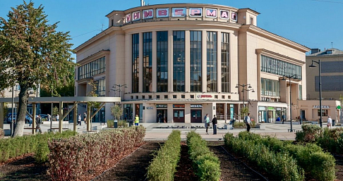 Идея Горьковского автозавода о возрождении исторической площади перед Автозаводским универмагом реализована