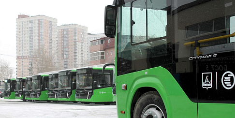 225 городских автобусов поступили в Тюмень