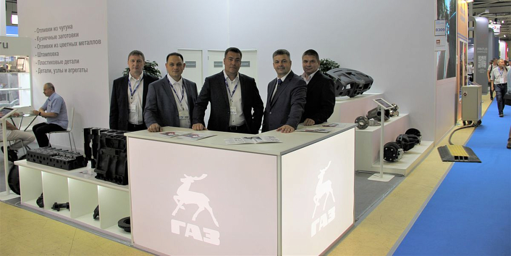Экспозиция «Группы ГАЗ» на выставке автокомпонентов в Москве показала весомый вклад компании в импортозамещение в машиностроении