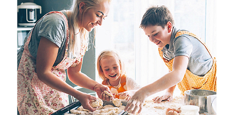 Детвору - к плите!