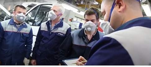 На ГАЗе отработан алгоритм действий в условиях ЧС (видео)