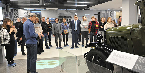 Музей истории «ГАЗ» посетили организаторы и участники Международного фестиваля научно-технической анимации «МультПром»