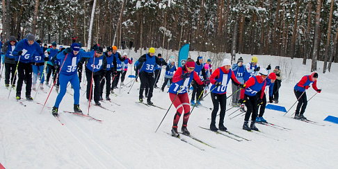 На лыжной базе в Стригине в начале февраля состоялся традиционный лыжный марафон