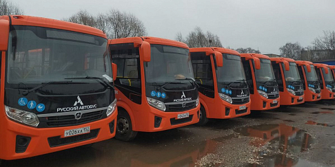 В Нижний Новгород поступило 50 новых автобусов ПАЗ «Вектор Некст»