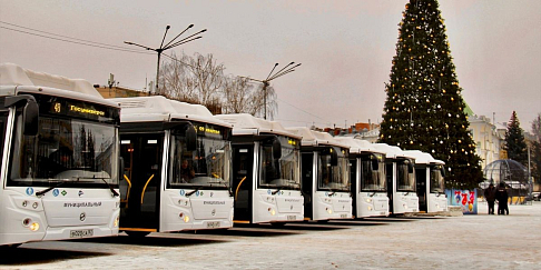 Новые «ЛиАЗы» выходят на маршруты в Орле