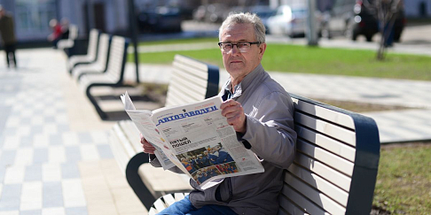 Печатные реликвии: более полувека подписывается на «Автозаводец» председатель первичной ветеранской организации ЗМА Алексей Подпольный