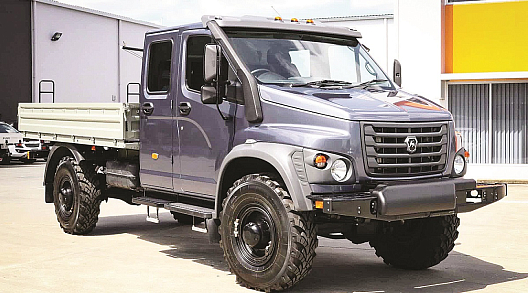 Австралийский дистрибьютор «Группы ГАЗ» - компания AAV получила первый экземпляр вездехода «Садко NEXT» с двухрядной шестиместной кабиной