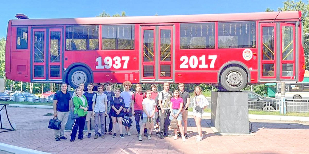 Студенты МАДИ посетили производственную площадку Ликинского автобусного завода