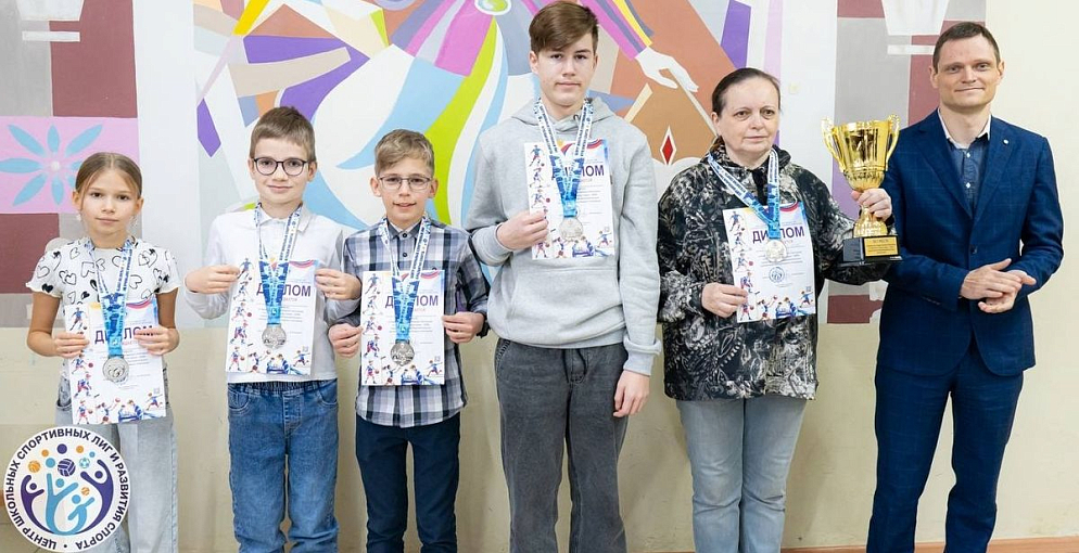 Команда лицея №36 вошла в число призеров городского первенства по шахматам «Белая ладья»