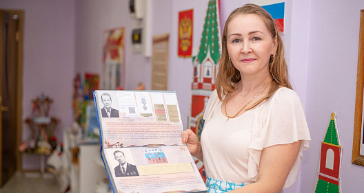 В детском саду №37 создали интерактивный музей «Колесо обозрения по России»