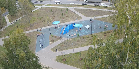 Камеры видеонаблюдения появились на территориях, благоустроенных в 2023 году по программе «Формирование комфортной городской среды»