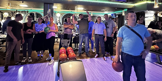 Профсоюзный комитет ПРЗ организовал для сотрудников состязания по боулингу