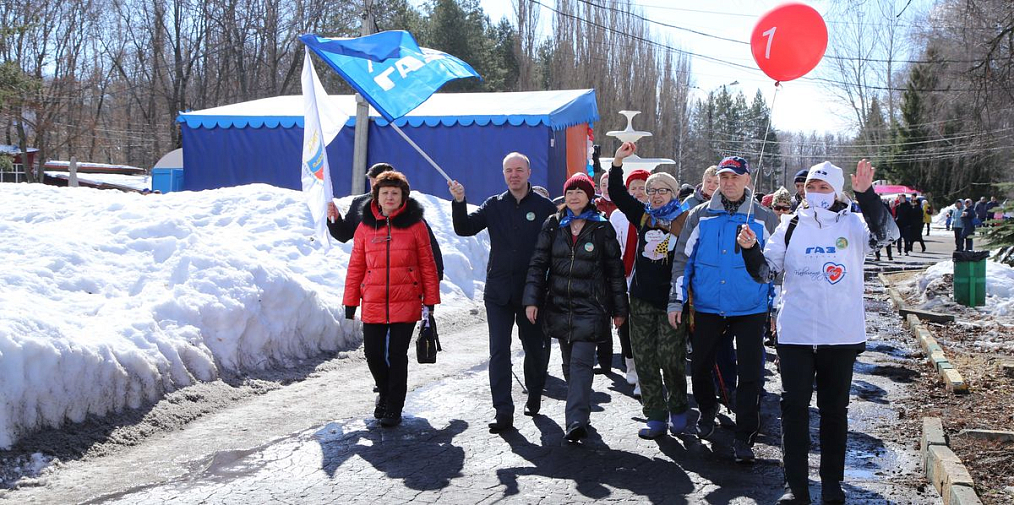 Сотрудники ГАЗа присоединились к Всероссийской акции «10 тысяч шагов к жизни»