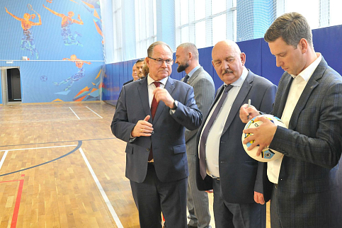 Открытие Центра спорта Автозавода после реконструкции