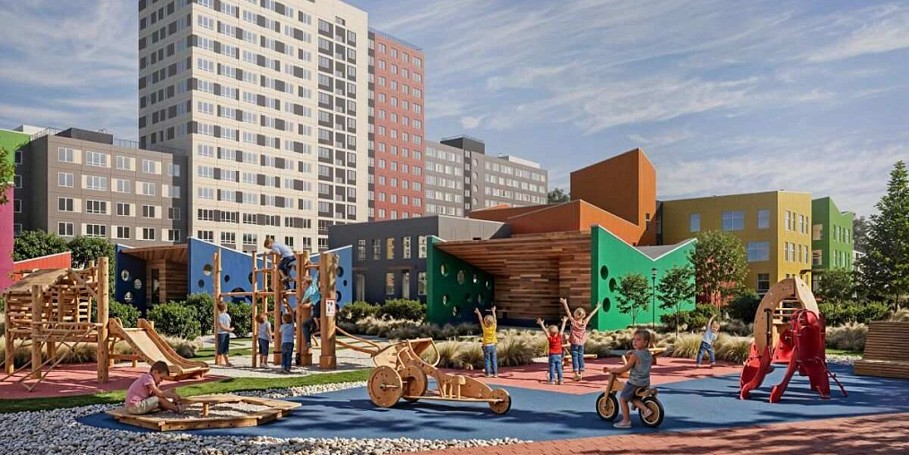 В ЖК «Торпедо» возводят детский сад