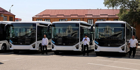 20 автобусов CITYMAX 9 передала ГК «СТТ» в автопарк Грозного