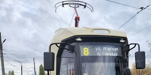 Трамвай №8 снова будет ходить до Гнилиц с 20 октября