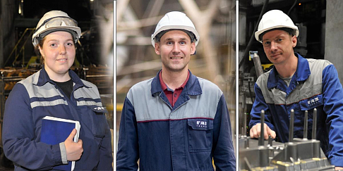 У них разные специальности, производства, специфика работы, но их объединяет одно - любовь к выбранной профессии металлурга