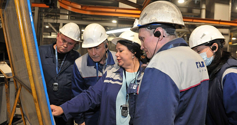 Группа мастеров компонентных производств ГАЗа прошла обучение философии и инструментам Производственной системы