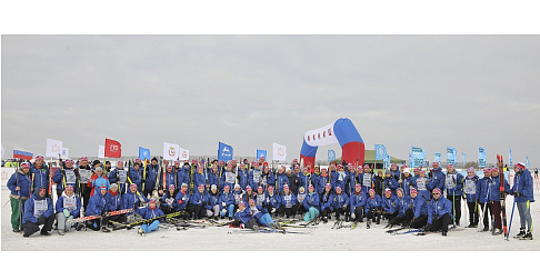 Горьковский автозавод стал победителем «Лыжни России» в номинации «Самая большая команда»