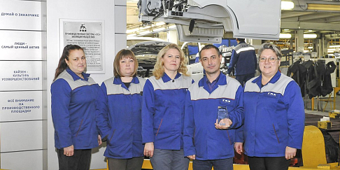 Команда ПГА улучшила процесс доставки оснований сидений водителя «Газели NEXT» на конвейер