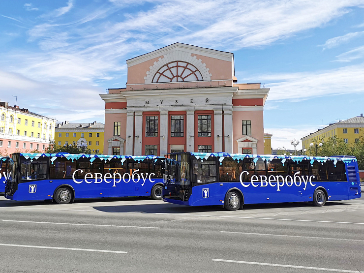 «Группа ГАЗ» поставила в Норильск 20 автобусов ЛиАЗ-5292, адаптированных к экстремально низким температурам