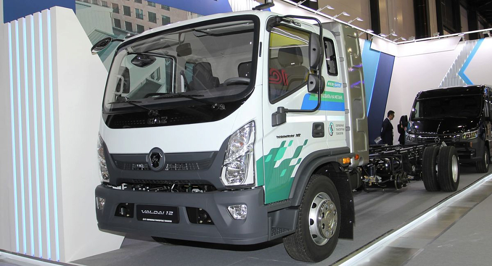 На Петербургском международном газовом форуме впервые представлен новый Валдай 12 CNG