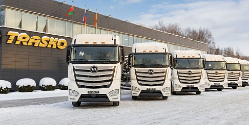 25 магистральных тягачей «Валдай 45» вывел на дороги логистическая компания Trasko