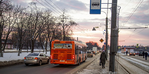 С 22 декабря изменяется расположение остановки «Главная проходная ГАЗ» для автобусов, следующих в центр Автозаводского района
