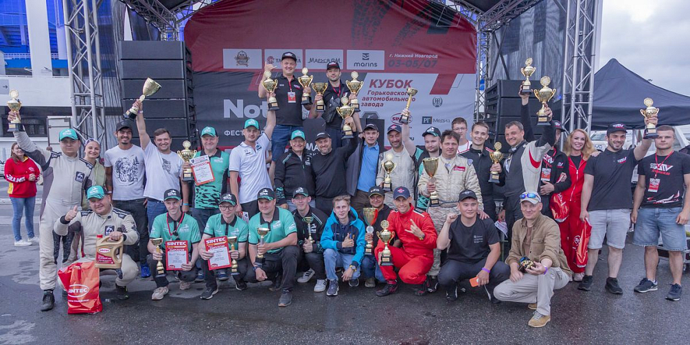 Все шесть экипажей «ГАЗ Рейд Спорт» оказались на подиуме гонки «Кубок Горьковского автозавода»