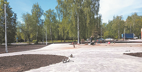 На пяти общественных пространствах Автозаводского района ведутся работы по благоустройству по программе «Формирование комфортной городской среды»