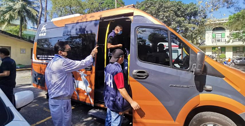 Автомобили марки «ГАЗ» помогут бороться с коронавирусом на Филиппинах