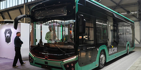 Автобус e-CITIMAX 12 стал одним из героев выставки «Дорога-2024» в Екатеринбурге