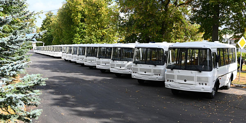 24 новых автобуса ПАЗ закуплены для трех округов Нижегородской области