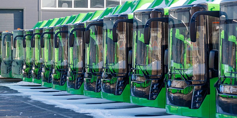 Партия из 80 новых «ЛиАЗов» прибыла в Тюмень