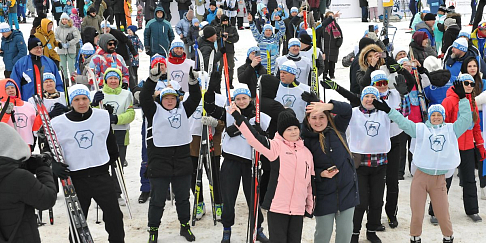 80 сотрудников Горьковского автозавода вышли на старт корпоративного забега гонки «Лыжня России»