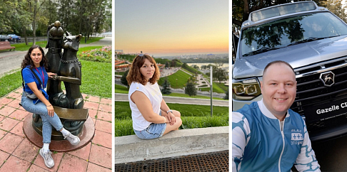 О том, что значит жить со вкусом, сегодня рассказывают молодые активисты автозавода