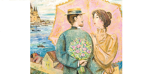 В «Центре деловой и правовой информации» откроется выставка художника Михаила Некрасова «Влюбленный бакалейщик», посвященная 8 Марта